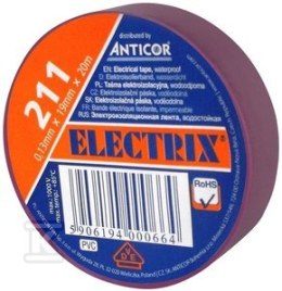 TAŚMA IZOL.19X20 FIOLET ELECTRIC 211P ANTICOR