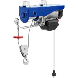 Wciągarka wyciągarka linowa elektryczna 1350 W 12 m 400 kg MSW