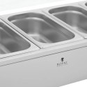 Bemar podgrzewacz do potraw bufet grzewczy z osłoną 6 x GN 1/3 2100 W Royal Catering