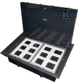 FLOORBOX 12M 45X45 DO PODŁOGI TECHNICZ. ALANTEC