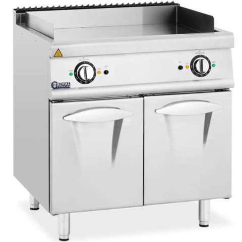 Grill płyta grillowa elektryczna podwójna gładka z szafką wolnostojąca 10.8 kW 400 V Royal Catering