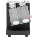 Koktajler shaker mikser barowy podwójny 2 x 0.75 l 240 obr./min - czarny Royal Catering