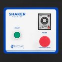 Koktajler shaker mikser barowy podwójny 2 x 0.75 l 240 obr./min - czarny Royal Catering