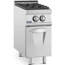 Kuchenka gazowa 2 palnikowa z szafką propan / LPG / gaz ziemny 7.2 kW Royal Catering