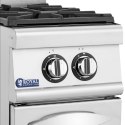 Kuchenka gazowa 2 palnikowa z szafką propan / LPG / gaz ziemny 7.2 kW Royal Catering