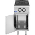 Kuchenka gazowa 2 palnikowa z szafką propan / LPG / gaz ziemny 7.2 kW Royal Catering