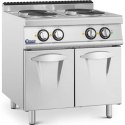 Kuchnia elektryczna wolnostojąca z szafką 4 pola grzewcze 10.4 kW 400 V Royal Catering