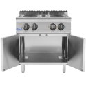 Kuchnia elektryczna wolnostojąca z szafką 4 pola grzewcze 10.4 kW 400 V Royal Catering