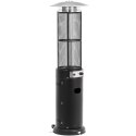 Lampa grzewcza promiennik ciepła gazowy tarasowy 11 kW 1845 mm - czarny UNIPRODO
