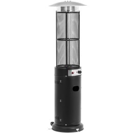 Lampa grzewcza promiennik ciepła gazowy tarasowy 11 kW 1845 mm - czarny UNIPRODO
