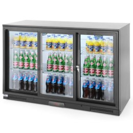 Lodówka chłodziarka barowa sklepowa na napoje 3-drzwiowa 6 półek 300 W 303 l - Hendi 235836 ARKTIC