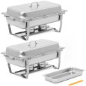 Podgrzewacz do potraw bemar bufetowy na pastę GN 1/1 7.5 l STAL- zestaw 2 szt. Royal Catering