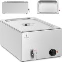 Bemar podgrzewacz elektryczny z kranem GN 1/1 600 W Royal Catering