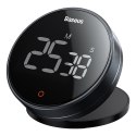 Obrotowy minutnik czasomierz elektroniczny timer Heyo Pro szary BASEUS