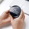 Obrotowy minutnik czasomierz elektroniczny timer Heyo Pro szary BASEUS