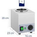 Podgrzewacz do butelek sosów na ciepło pojedynczy 1x1L 40-90C 175W Royal Catering