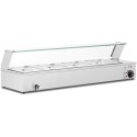 Bemar podgrzewacz do potraw bufet grzewczy z osłoną 4 x GN 1/2 2000 W Royal Catering