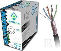 FTP KABEL 4X2X24AWG OUTDOOR ŻEL.KAT.5E ALANTEC