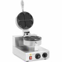 Gofrownica urządzenie do gofrów kształt serca śr. 180 mm 1000 W Royal Catering