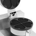 Gofrownica urządzenie do gofrów kształt serca śr. 180 mm 1000 W Royal Catering