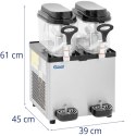 Granitor maszyna do napojów slush sorbetów podwójna LED 2 x 6 l 500 W Royal Catering