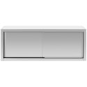 Szafa ścienna gastronomiczna z drzwiami przesuwanymi STAL 160 x 45 x 60 cm Royal Catering