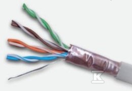 FTP KABEL 4X2X24AWG KAT.5E LSOH ALANTEC