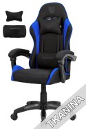 Fotel obrotowy gamingowy HERO ENZO BLUE FABRIC Prototype