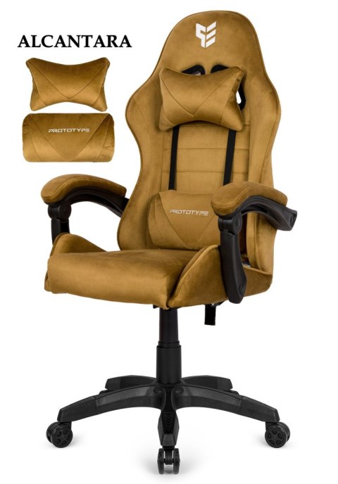 Fotel obrotowy gamingowy HERO ENZO SAND ALCANTARA Prototype Fotel obrotowy gamingowy HERO ENZO SAND ALCANTARA Prototype