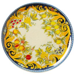 Talerz do pizzy z porcelany wytrzymały Blackboard Napoli śr. 33 cm - ZESTAW 6szt. Hendi