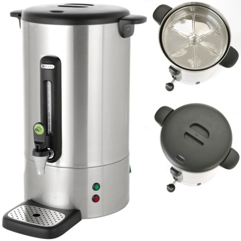 Zaparzacz perkolator do kawy z niekapiącym kranikiem stalowy Concept Line 13 l - Hendi 211441 Hendi