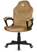 Fotel obrotowy do biurka MARIO ALCANTARA BEIGE Lugano