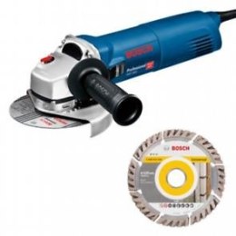SZLIFIERKA KĄTOWA 125MM GWS 1400 1400W + TARCZA DIAMENTOWA BOSCH