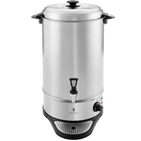 Warnik podgrzewacz z kratką ociekową do wody grzańca stal nierdzewna 230V 16L Royal Catering