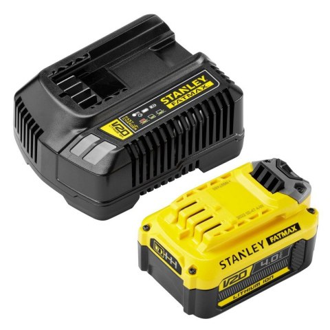 ZESTAW ZASILAJĄCY 18V AKUMULATOR 4.0AH + ŁADOWARKA STANLEY ZESTAW ZASILAJĄCY 18V AKUMULATOR 4.0AH + ŁADOWARKA STANLEY