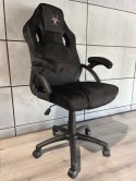 Fotel obrotowy do biurka CARRERA M ALCANTARA BLACK STAR Lugano