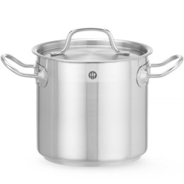 Garnek wysoki Profi Line z pokrywką dno Sandwich 95 l śr. 500 x 500 mm - Hendi 833025 Hendi
