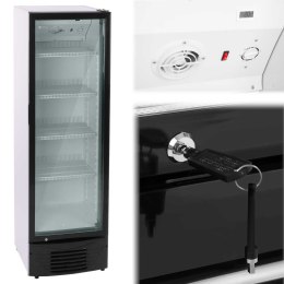 Lodówka chłodziarka szafa chłodnicza na napoje przeszklona 2-8deg;C 320L Royal Catering