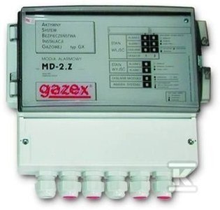 MODUŁ ALARMOWY MD-2.A (12V, 2 WEJ.) GAZEX