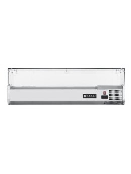 Nadstawa z witryną chłodniczą 4 x GN 1/3 szer. 120cm - Hendi 232965 ARKTIC