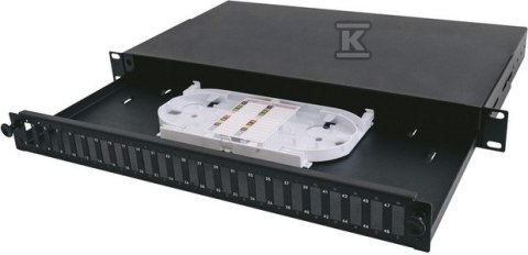 PANEL 19" 1U 24XSC DX 1X KASETA SC-FL-01 SECURITYNET