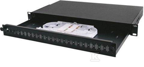 PANEL 19" 1U 24XSC SX 1X KASETA SC-FL-01 SECURITYNET