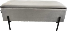 PUFA kufer Lugano LUZZI GREY VELVET 95 Lugano