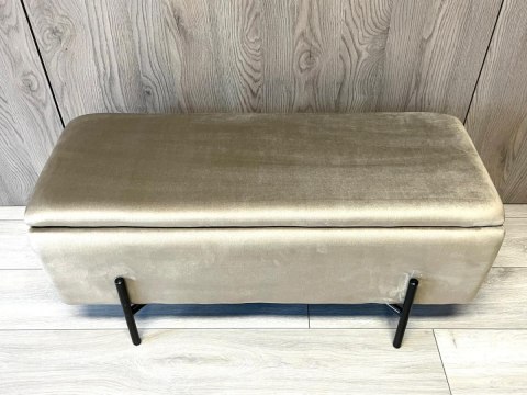 PUFA kufer Lugano LUZZI MOKKA VELVET 95 Lugano PUFA kufer Lugano LUZZI MOKKA VELVET 95 Lugano