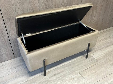 PUFA kufer Lugano LUZZI MOKKA VELVET 95 Lugano PUFA kufer Lugano LUZZI MOKKA VELVET 95 Lugano