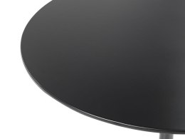 Stół okrągły VICTORY BLACK 70 cm GOLD Lugano