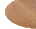 Stół okrągły VICTORY OAK WOOD 60 cm GOLD Lugano