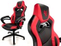 Fotel obrotowy do biurka REVENTON RED PU SPC OUTLET Prototype