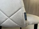 Krzesło tapicerowane GLORIA DIAMOND MOKKA VELVET Lugano