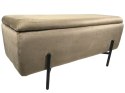 PUFA kufer Lugano LUZZI MOKKA VELVET 95 Lugano